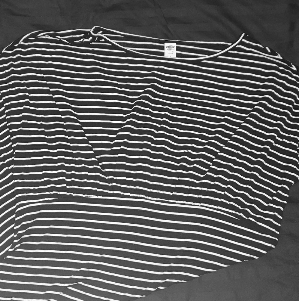 SOLD - Striped Maternity Dress